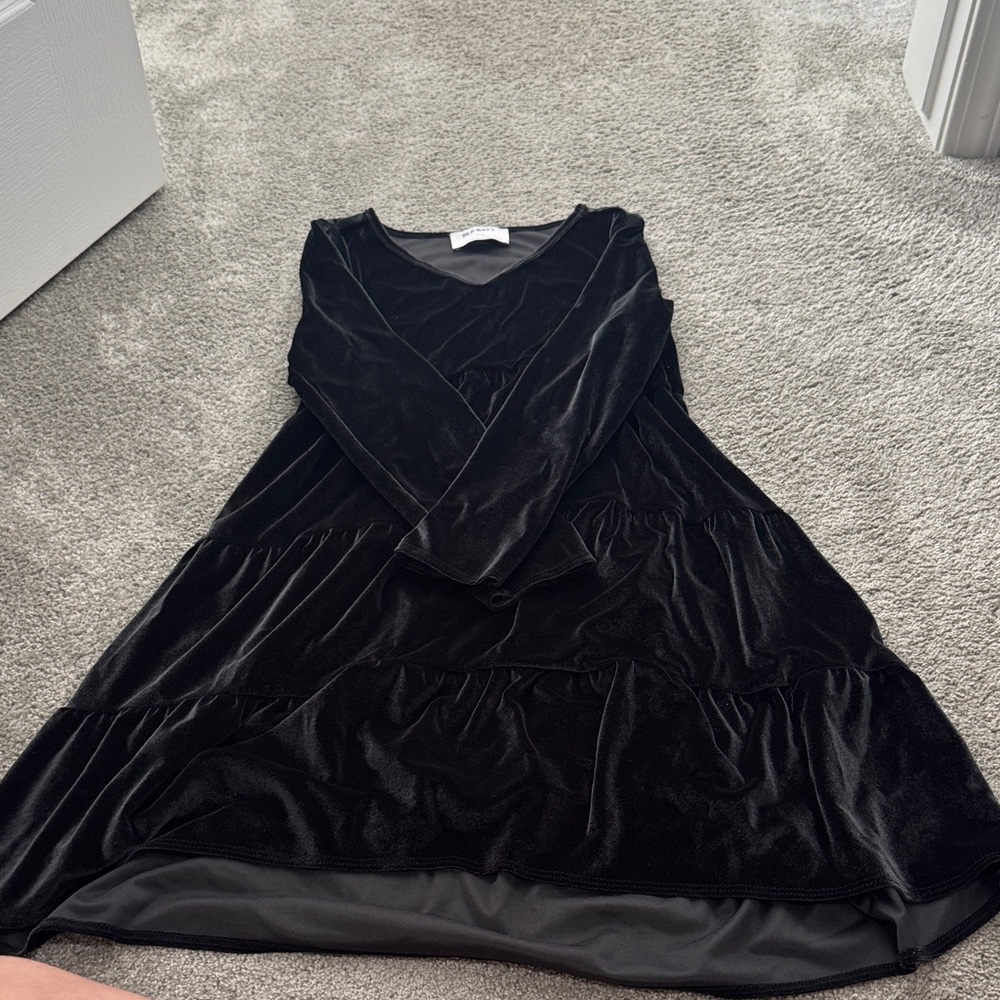 Old Navy Black Long Sleeve Dress